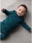 Quapi baby longsleeve Marius petrol groen - Thumbnail 2