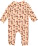 Quapi newborn baby boxpak Marit met all over print beige rood roze - Thumbnail 2