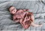 Quapi newborn baby jurk Patty van biologisch katoen roze - Thumbnail 2