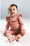Quapi newborn baby jurk RAINA met all over print en ruches roze - Thumbnail 3