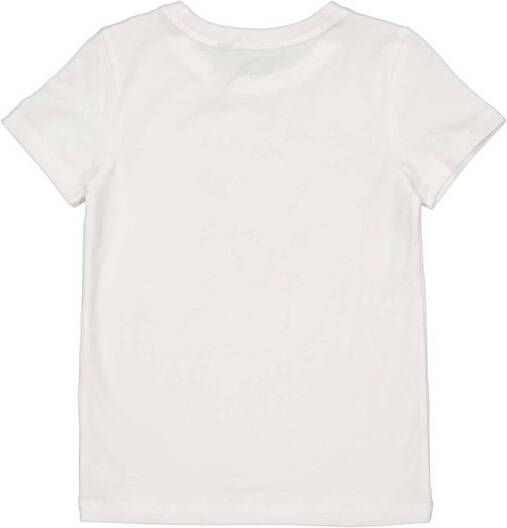Quapi T-shirt met printopdruk wit