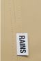 Rains Baseballpet met Gebogen Klep Beige Unisex - Thumbnail 3