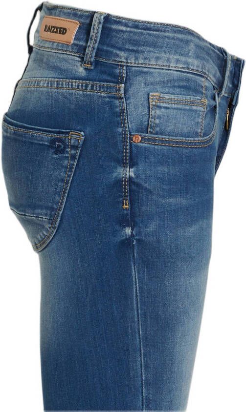 Raizzed high waist flared jeans Melbourne crafted met slijtage dark blue tinted