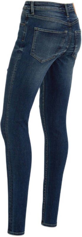 Raizzed high waist skinny jeans dark blue denim