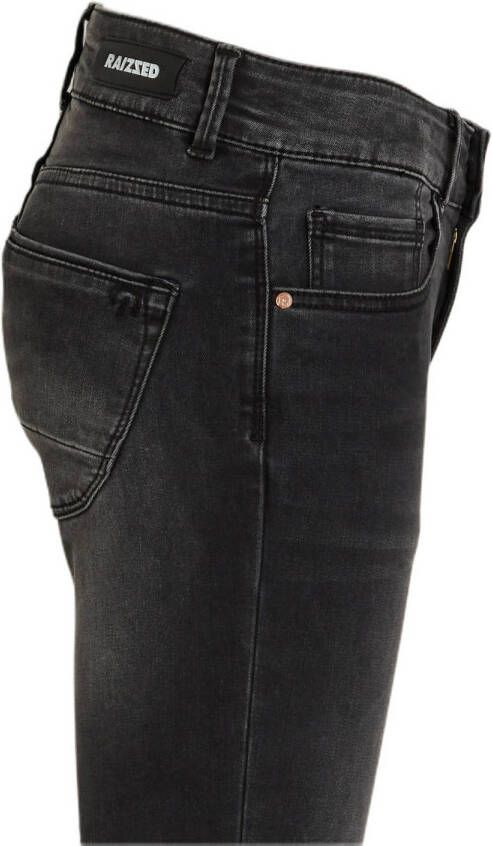 Raizzed high waist super skinny jeans Chelsea crafted met slijtage vintage black