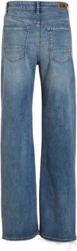 Raizzed high waist wide leg jeans Mississippi mid blue stone