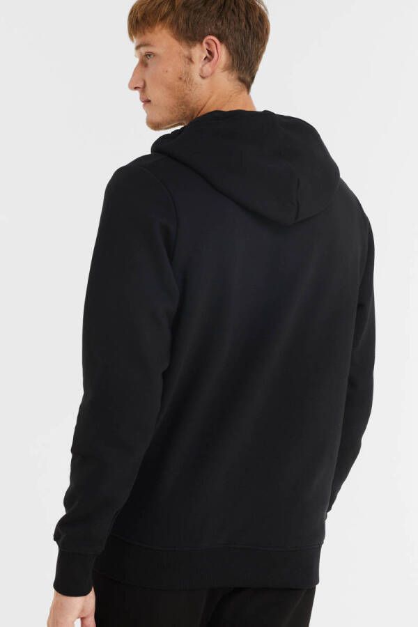 Raizzed hoodie Newton met logo deep black
