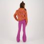 Raizzed longsleeve Arizona met all over print oranje paars Meisjes Sweat Capuchon 116 - Thumbnail 3