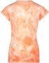 Raizzed tie-dye T-shirt Denpasar oranje wit Meisjes Katoen Ronde hals Tie-dye 116 - Thumbnail 2