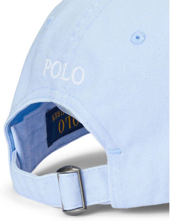 POLO Ralph Lauren pet met logo lichtblauw