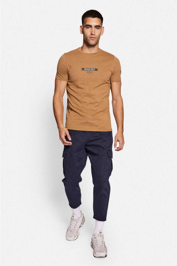 Redefined Rebel T-shirt RRGuti met logo dijon - Foto 2