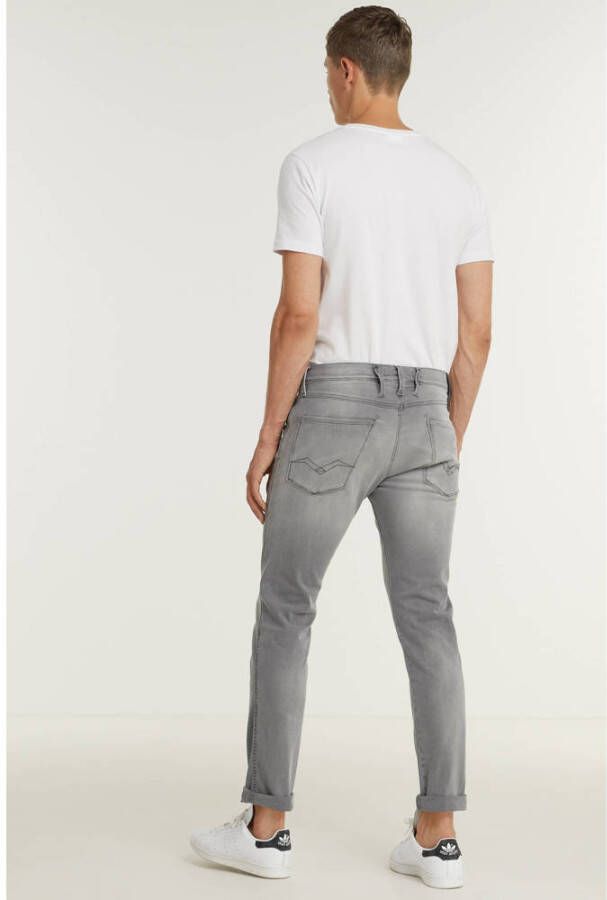 REPLAY slim fit jeans Anbass grijs