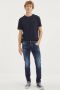 REPLAY slim fit jeans ANBASS-Slim Fit Hyperflex donkerblauw - Thumbnail 6