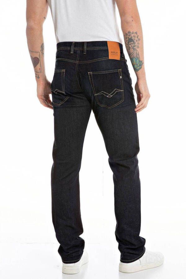 REPLAY straight fit jeans GROVER dark blue - Foto 2