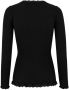 Rosemunde Vest Babette Silk Cardigan prachtige vintage kantafwerking waardevolle parelmoer knoopsluiting - Thumbnail 3