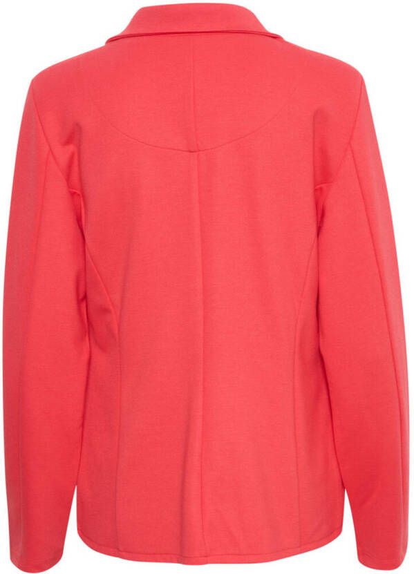 Saint Tropez rechtvallende blazer rood