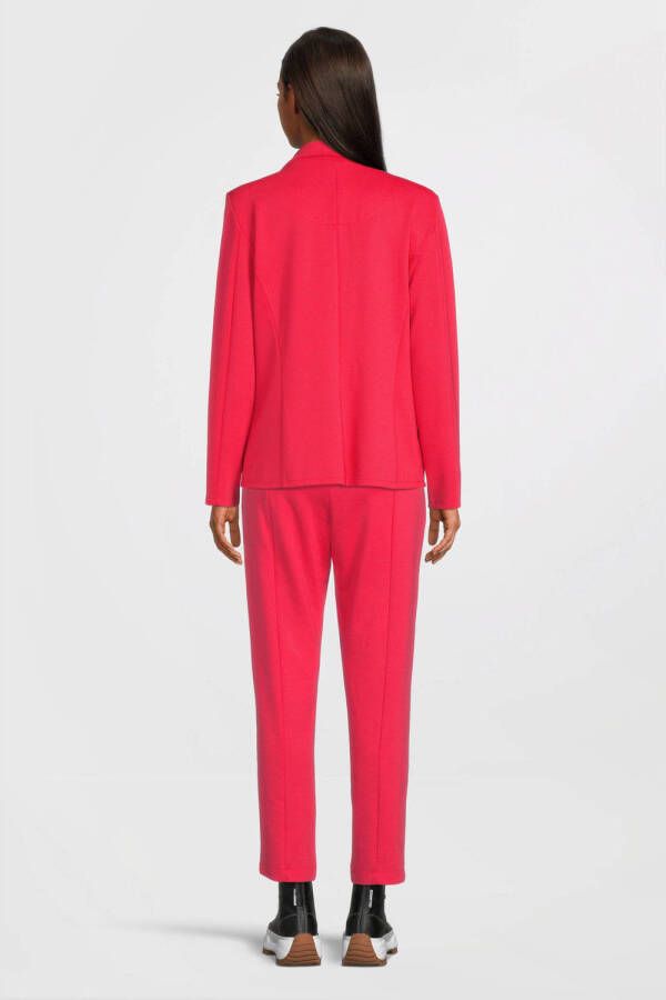 Saint Tropez rechtvallende blazer rood