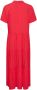 Saint Tropez Midi-jurk met V-hals model 'Eda' - Thumbnail 3