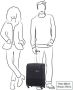 Samsonite trolley Base Boost 55 cm. zwart - Thumbnail 3