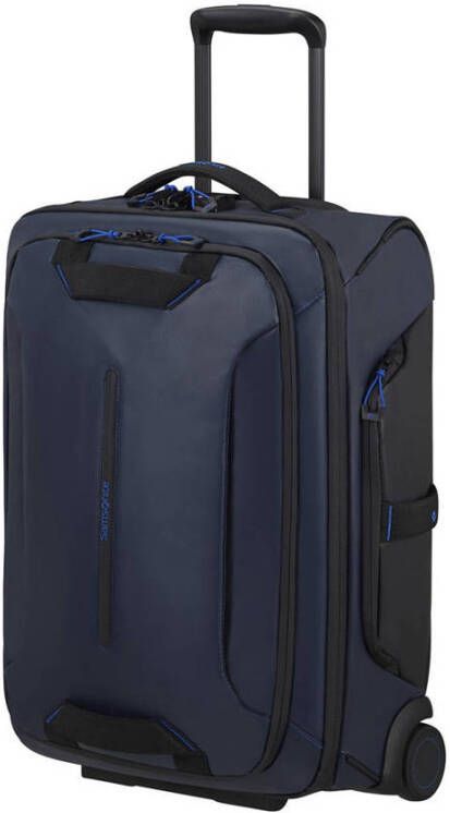 Samsonite trolley Ecodiver 55 cm. donkerblauw