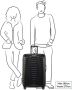 Samsonite Hardshell-trolley PROXIS verschillende maten en kleuren Trolley reisbagage harde koffer reistrolley TSA-cijferslot - Thumbnail 2
