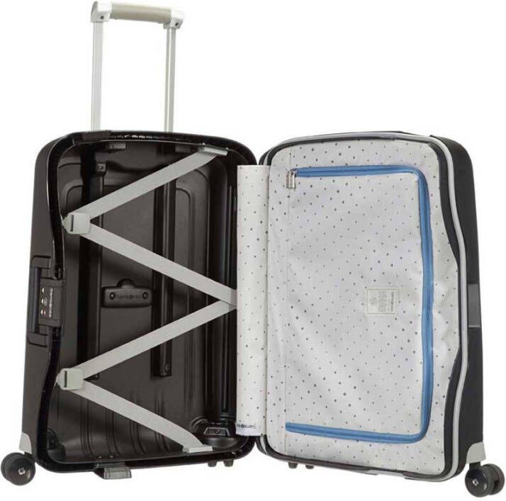 Samsonite trolley S'Cure 55 cm. zwart