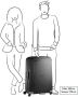 Samsonite trolley S'Cure 75 cm. donkerblauw - Thumbnail 2