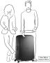Samsonite trolley S'Cure 81 cm. donkerblauw - Thumbnail 2