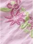 SCOTCH & SODA Meisjes Jurken Long-sleeved Lightweight Flower Embroidery Dress Lila - Thumbnail 5