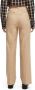 SCOTCH & SODA Dames Broeken Edie High Rise Wide-leg Trousers In Structured Quality Beige - Thumbnail 7