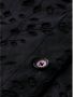 Scotch & Soda Zwarte Mini Jurk Puff Sleeve Cotton Midi Dress - Thumbnail 6
