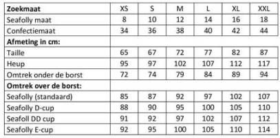 Seafolly voorgevormde triangel bikinitop donkerblauw