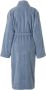 Seahorse unisex badstof badjas Pure blauw - Thumbnail 2