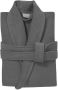 Seahorse unisex badstof badjas Pure donkergrijs - Thumbnail 2
