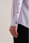 Seidensticker business overhemd Regular normale fit roze met witte strepen katoen - Thumbnail 4