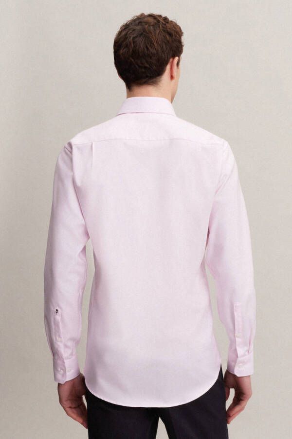 Seidensticker slim fit overhemd roze pink