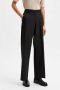 SELECTED FEMME high waist wide leg palazzo broek SLFELIANA zwart - Thumbnail 4