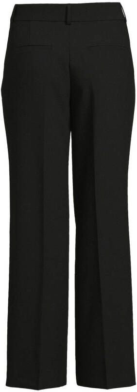 SELECTED FEMME loose fit pantalon SLFRITA van gerecycled polyester zwart