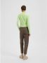 Selected Femme Shirt met lange mouwen in riblook model 'WILMA' - Thumbnail 4
