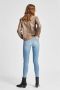 SELECTED FEMME skinny jeans met biologisch katoen SLFSOPHIA medium blue denim - Thumbnail 6