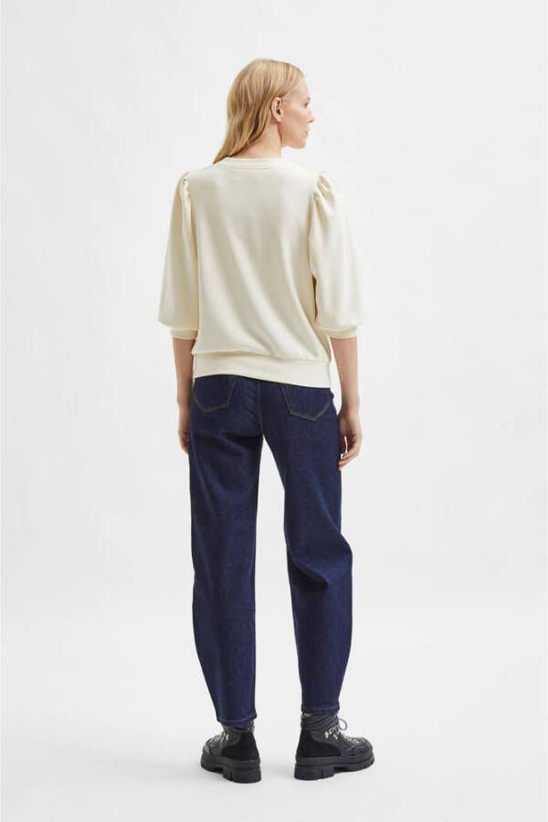 SELECTED FEMME sweater SLFTENNY ecru