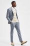 Selected Homme Lichtblauwe Pantalon Slhlim-timelogan Blu Snd Chk Trs - Thumbnail 8