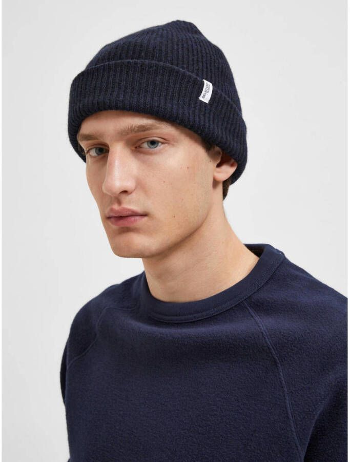 SELECTED HOMME muts SLHCRAY donkerblauw