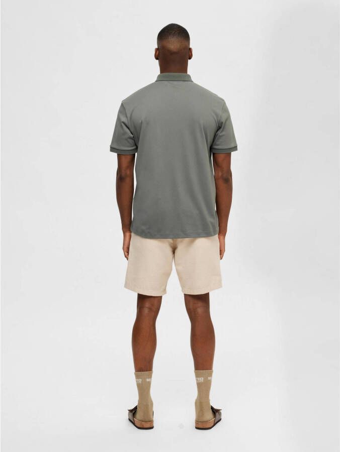 SELECTED HOMME regular fit polo SLHFAVE agave green - Foto 3