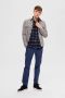 Selected Homme Slim fit stoffen broek in effen design model 'Miles' - Thumbnail 3