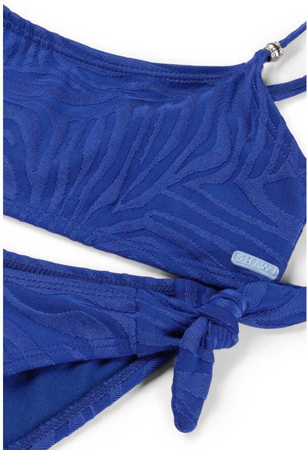 Shiwi crop bikini Liv blauw