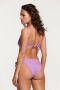 Shiwi halter bikini met textuurLeah paars - Thumbnail 2