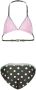 Shiwi reversible triangel bikini zwart roze Meisjes Polyester Stip 164 - Thumbnail 2