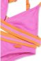 Shiwi triangel bikini Luna roze oranje Meisjes Gerecycled polyester Meerkleurig 110 116 - Thumbnail 2