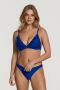 Shiwi voorgevormde triangel bikini Beau met ruches blauw - Thumbnail 3